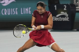 Alexandra Eala: une pépite sortie de l'académie de Rafael Nadal. KEYSTONE/AP/Marta Lavandier